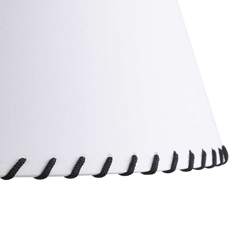 Modern 3-Light Creative Off-White Fabric Shade Hanging Lamp