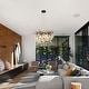 preview thumbnail 13 of 31, KAYLA Modern Indoor Crystal Chandelier