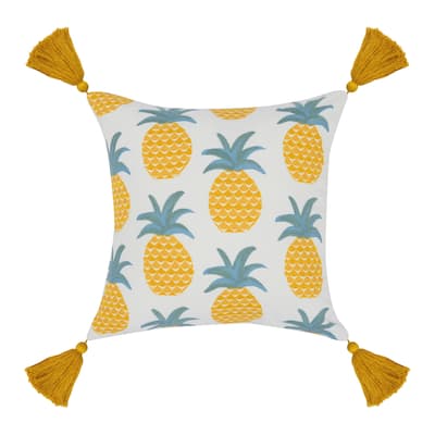Villa by Classic Home Sonoma 18x18 Performance Fabric Throw Pillow