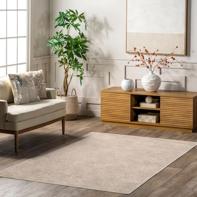 Nuloom Elspeth SpinClean Casual Faded Machine Washable Area Rug