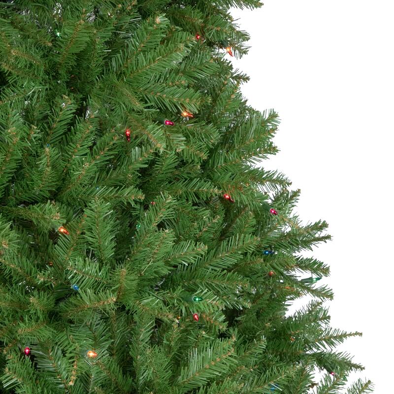 9' Pre-Lit Rockwood Pine Artificial Christmas Tree, Multi Lights - 9 Foot