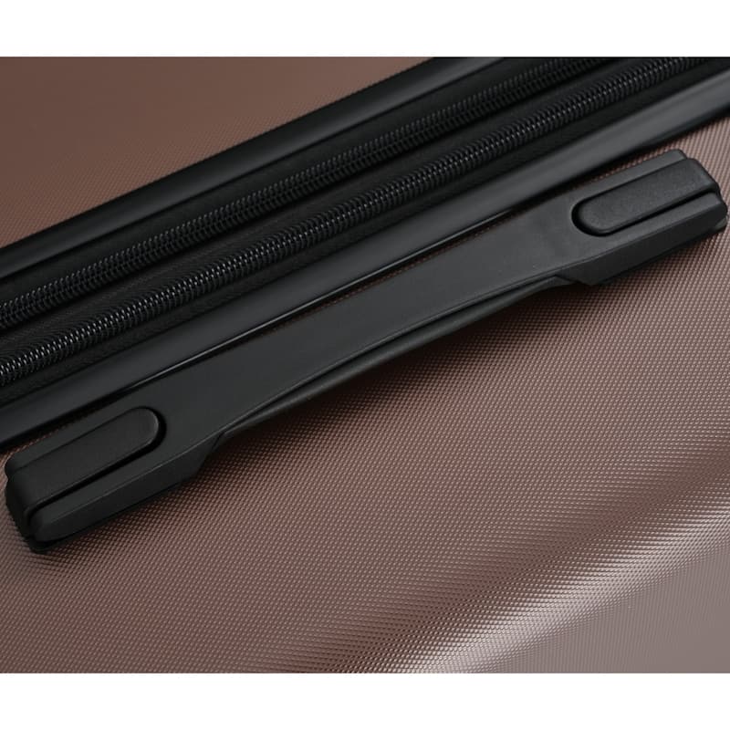 Luggage Sets 5 Piece with Front Opening, Hardside Expandable Carry On Suitcase Set with Double Spinner Wheel, with USB Port