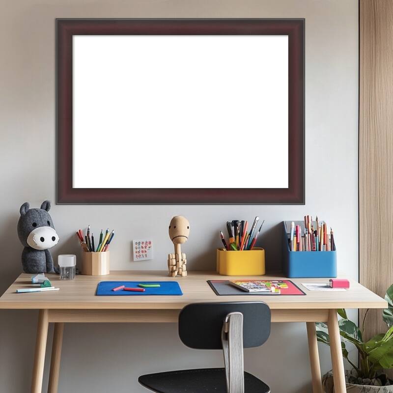 Grand Narrow Framed Dry Erase Magnetic Board