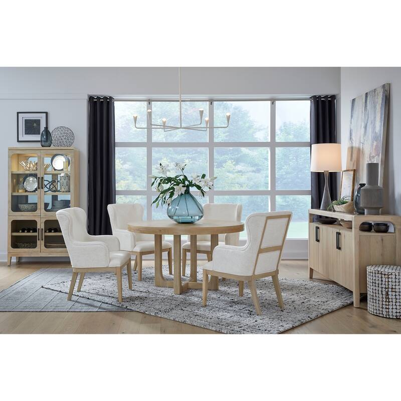 Magnussen Home Somerset Butternut Sideboard - 64''W x 18''D x 35.75''H