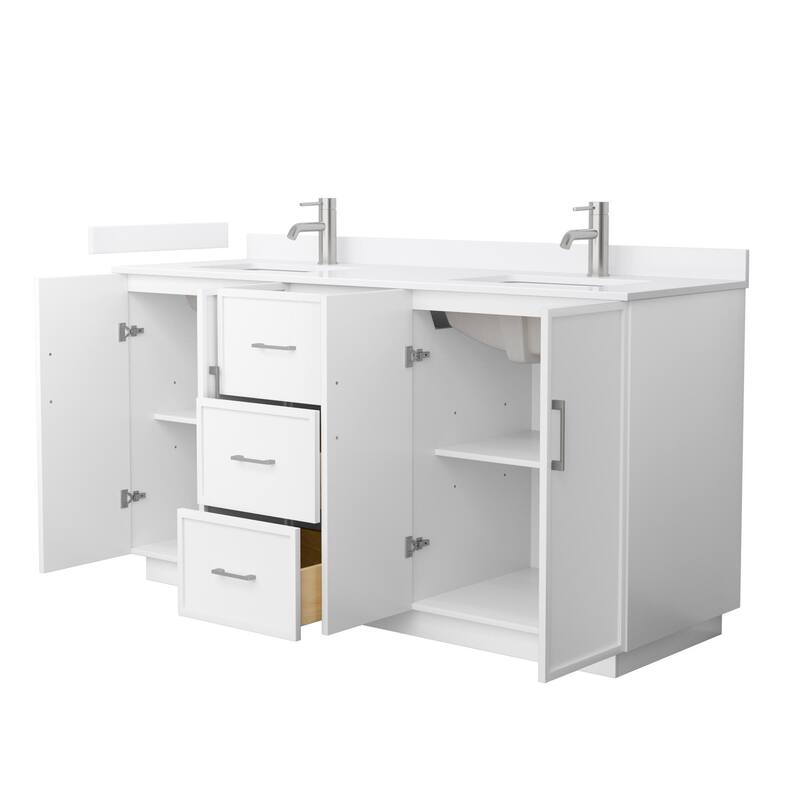 Wyndham Collection WCH7474-66D-QTZ-UNSMXX Elan TK 66" Free Standing