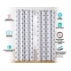preview thumbnail 4 of 46, HLC.me Arrow Thermal Room Darkening Blackout Energy Efficient Window Curtain Grommet Panels - Set of 2