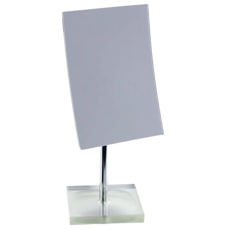 Nameeks Gedy Collection Free Standing Make-Up Mirror - Silver
