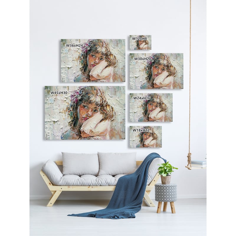 Make Things Happy Print on Wrapped Canvas