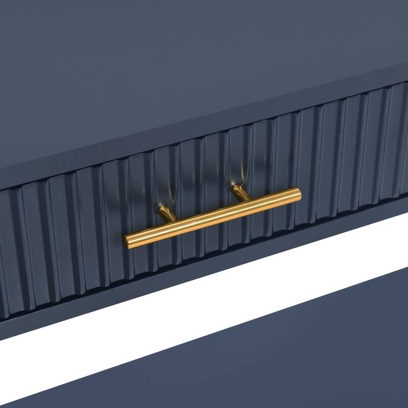 For Entry with Vertical Stripe Drawer Consoles