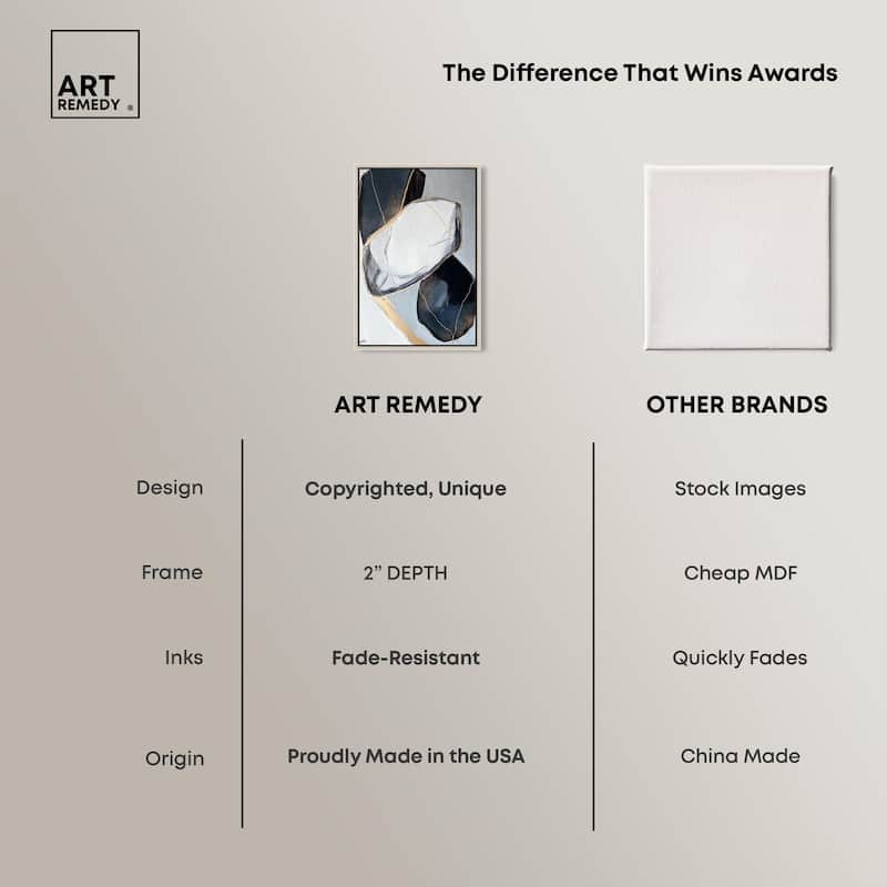 Mineral Essence I Canvas by Art Remedy