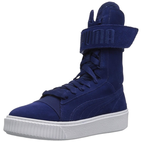 puma platform blue