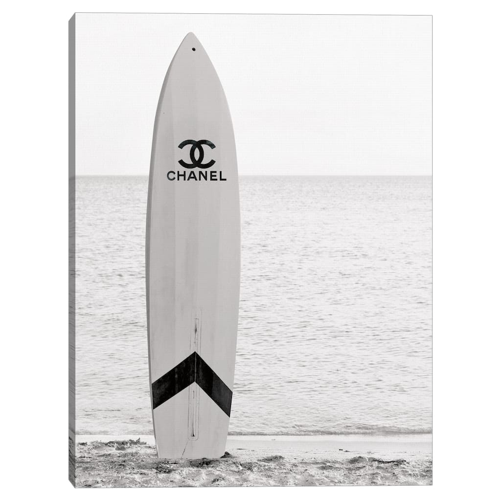 Surfboard Canvas Art Print
