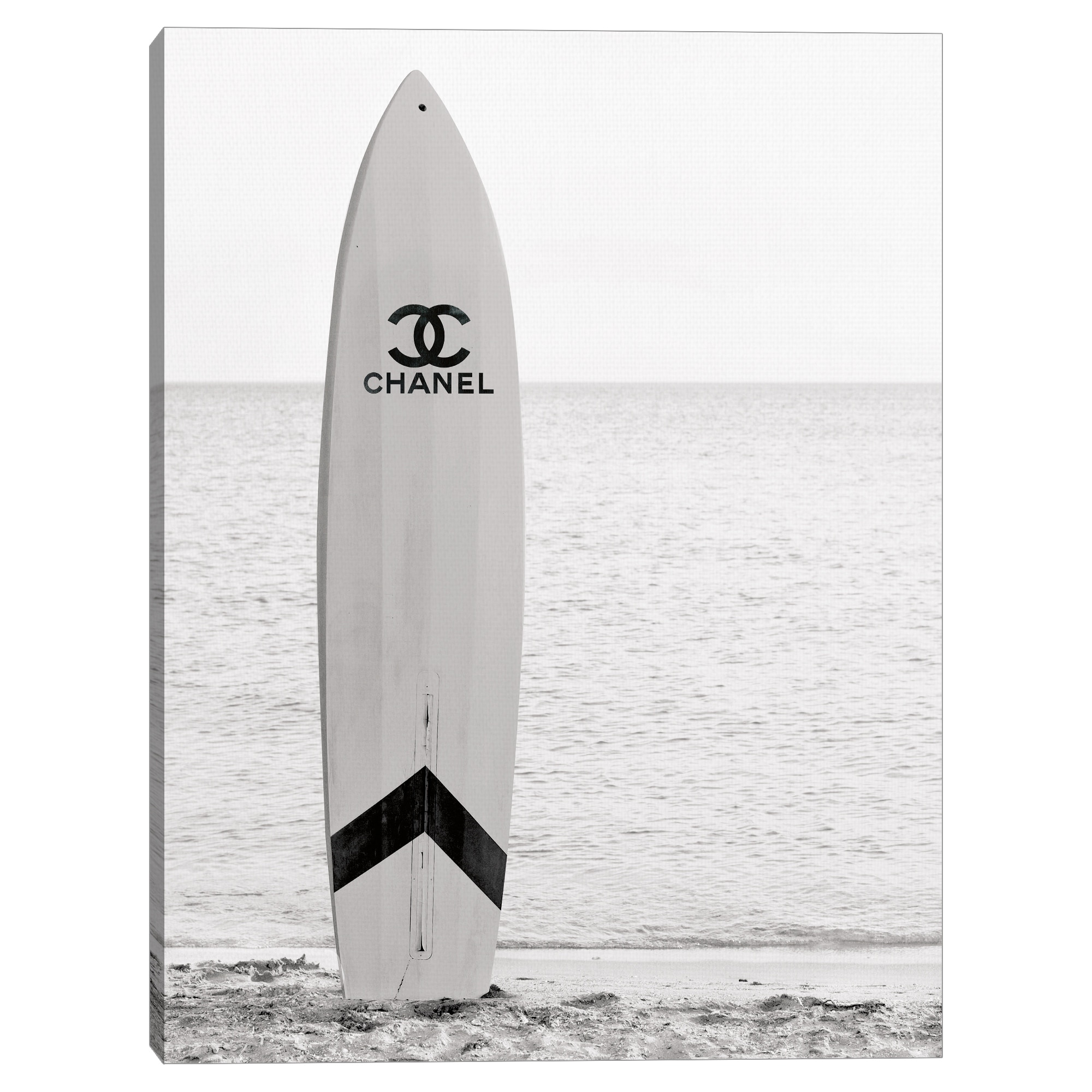 Surfboard Canvas Art Print