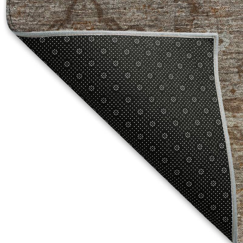Machine Washable Indoor/ Outdoor Boho Global Chantille Rug