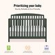 preview thumbnail 3 of 3, Dream On Me Odelle 5 in 1 Convertible Crib - Forest Green