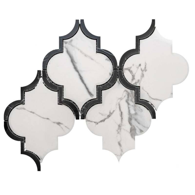 The Tile Life Stately Lantern 9x14 Porcelain Floor, Wall & Backsplash Tile