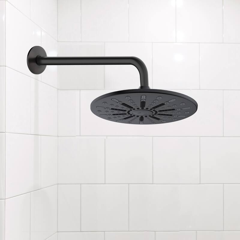 Design House 841494-MB 90-Degree 14.5-inch Steel Shower Arm and Flange