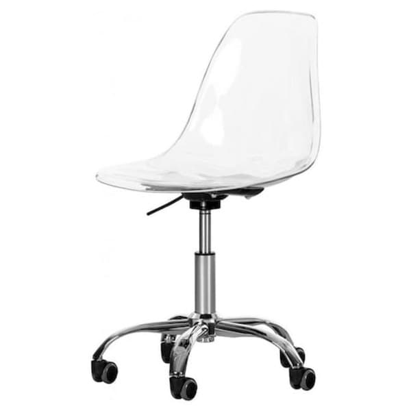 Clear task hotsell chair