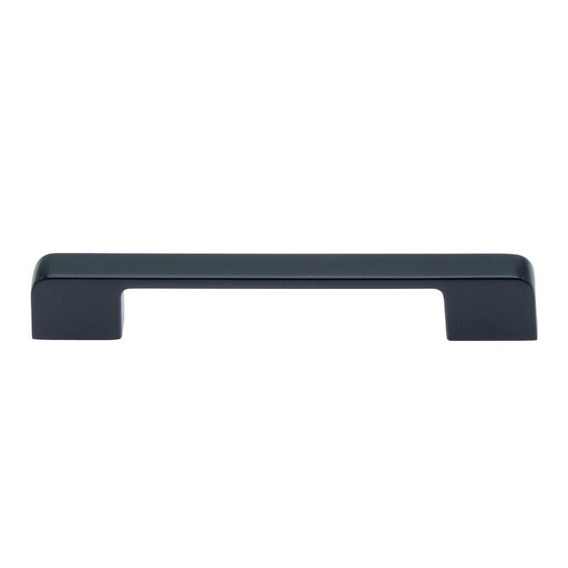 Utopia Alley Marino Pull Handle - Decorative Cabinet Drop Pull Handles for Cabinets, 3.75"/5.0" Center to Center - 5.0" 25 pack - Black
