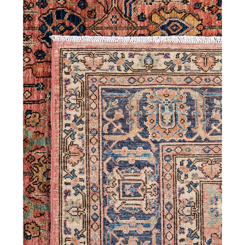 Serapi One-of-a-Kind Hand-Knotted Area Rug - Pink - 9' 2" x 12' 1"