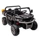 preview thumbnail 62 of 95, Electric 24V Ride-On Dump Truck for Kids, 2 Seater with Remote Control, Non-Slip Tires, and Storage Space