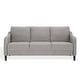 preview thumbnail 3 of 28, SAFAVIEH Couture Edalynn Modern 3 Seater Sofa - 77"W x 32"D x 34"H Light Grey