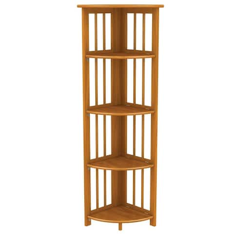 Stony Edge Corner Folding Bookcase