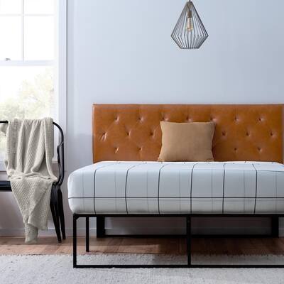 Brookside Avery Adjustable Faux Leather Headboard