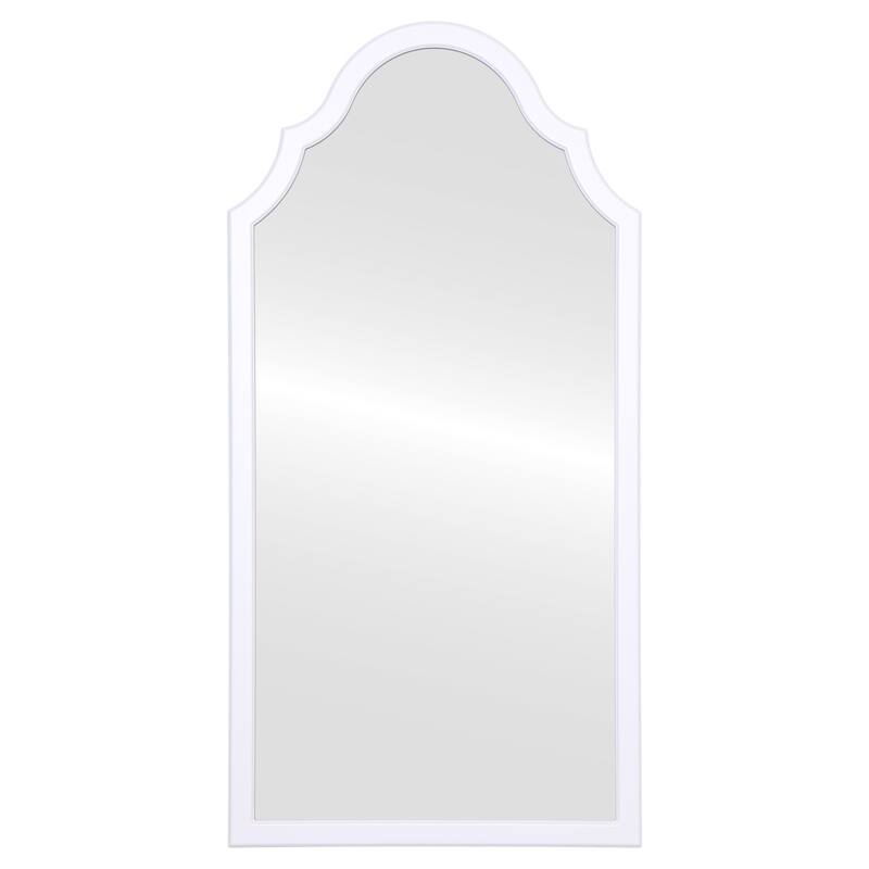 Mifflin Framed Full Length Mirror - Peaks Cathedral - 23.4x47.4 - White