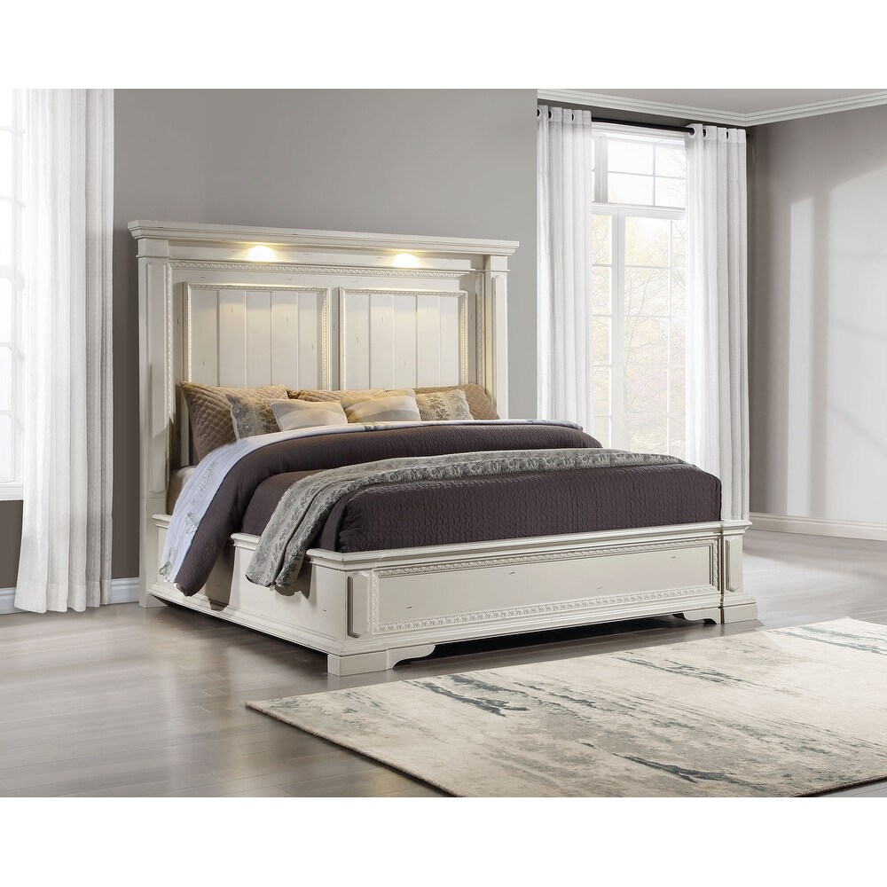 White Farmhouse Coaster Beds - Bed Bath & Beyond