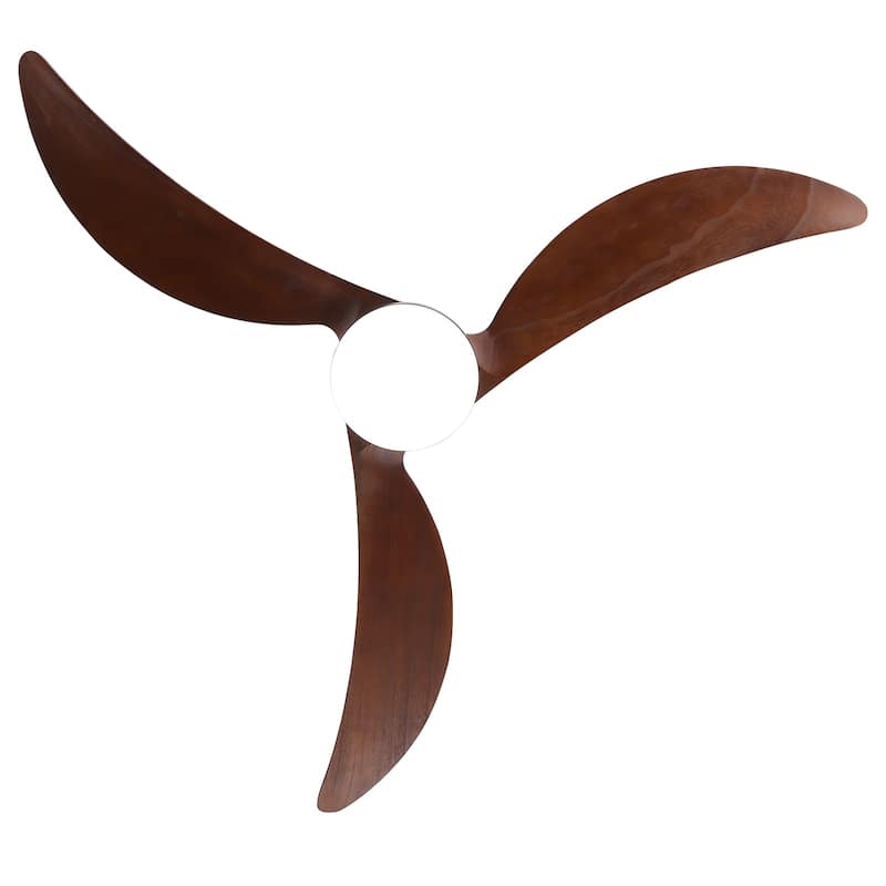 Sofucor 45 Inch Ceiling Fan with Light and Remote,Indoor/Outdoor with 3-Timer,Low Profile Quiet for Bedroom Living Room Patio