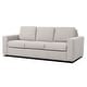 Stearns & Foster® Paolo 82 in. Queen Sleeper Sofa with Memory Foam ...