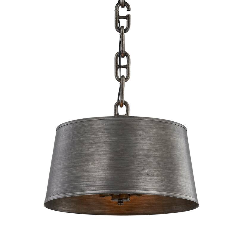 Admirals Row 20-inch Antique Pewter Pendant