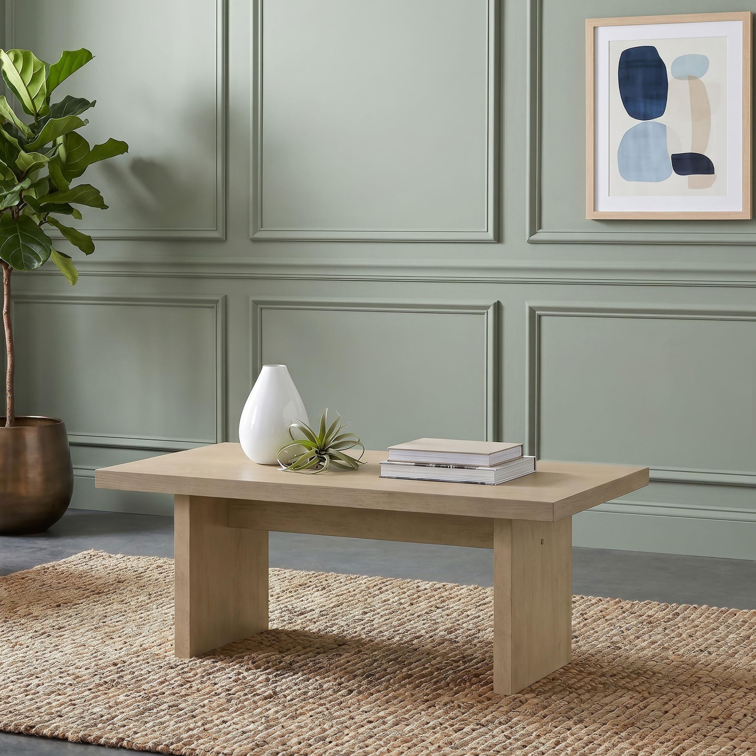 Decker 47-inch Rectangular Cocktail Coffee Table