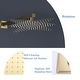 preview thumbnail 5 of 7, Luxury Brushed Gold 10'' Complete Rain Shower System with High Pressure Handheld Spray