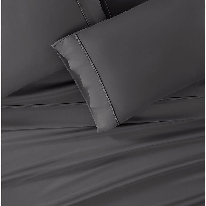 Simmons Essential Solid Sheet Set and Pillowcase