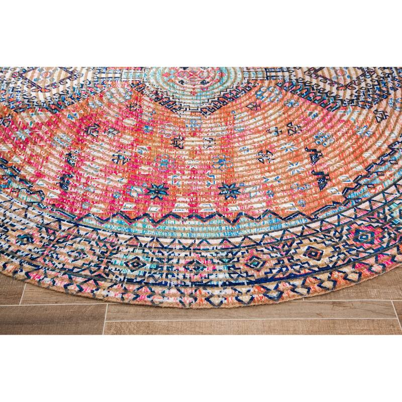 Lenjan Distressed Rug