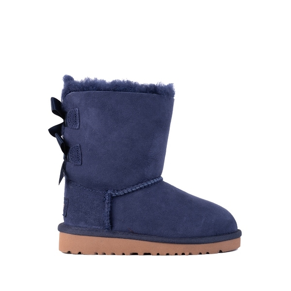 navy uggs with bows