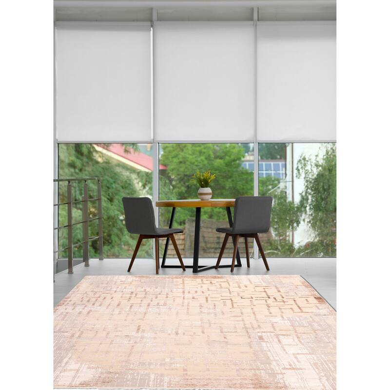 ECARPETGALLERY Hand-knotted Legacy Cream Silk, Wool Rug - 9'11 x 13'8