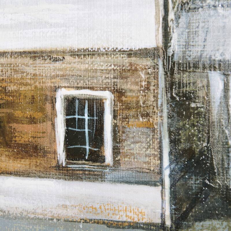 Old Barn II (40 x 50) Canvas Art Print