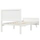 preview thumbnail 6 of 11, Twin Size Wooden Bed Frame with Headboard, Sturdy Platform Base with Slats, No Box Spring Needed