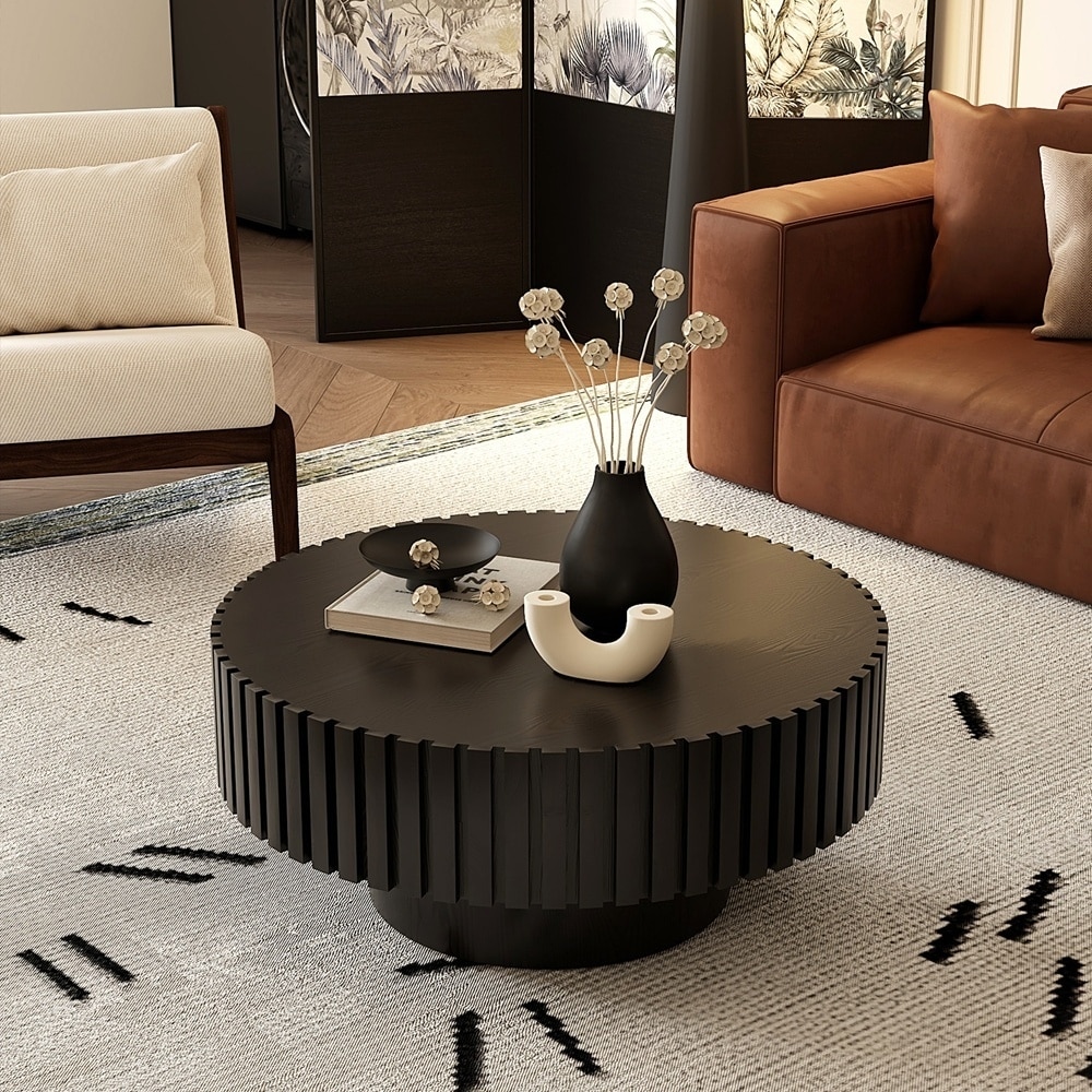 Round Coffee Table for Living Room