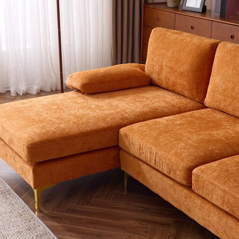 U-Shaped 4-Seat Indoor Sectional Sofa