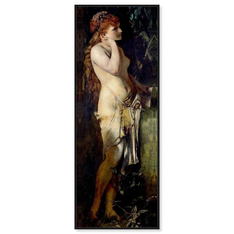 Five Senses Hearing Panoramic Canvas by Art Remedy - 20" x 54" - Black