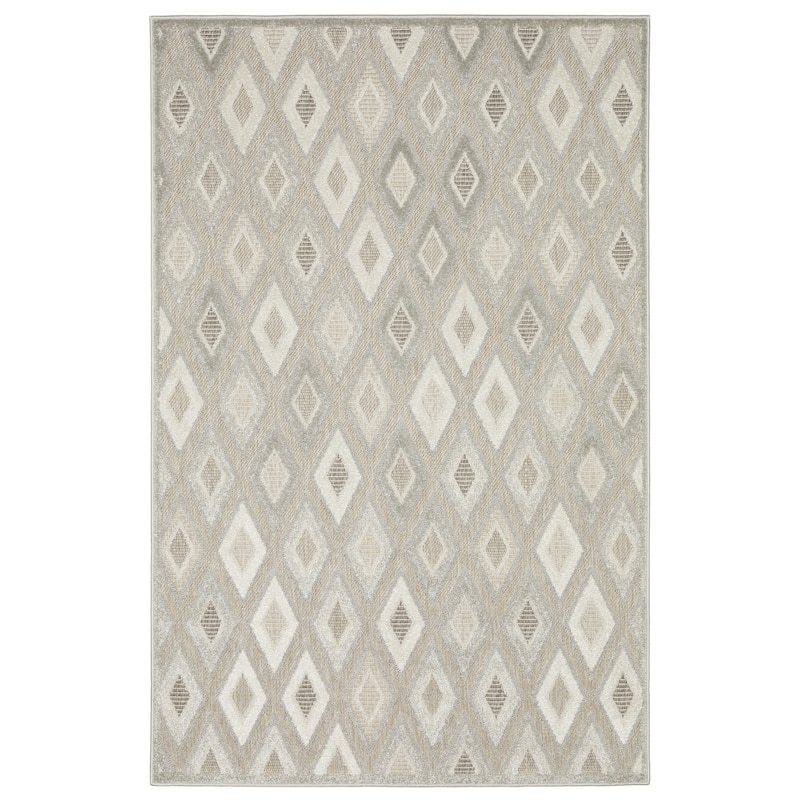 HomeRootsDiamond Traditional Runner Area Rug