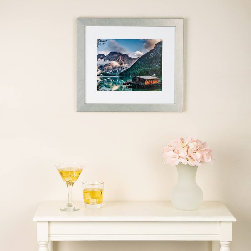 ArtToFrames Metro Modern 14x17 Inch Picture Frame, 1.25 Inch MDF Poster Frame Available in Multiple Colors (FRBW26-14x17)