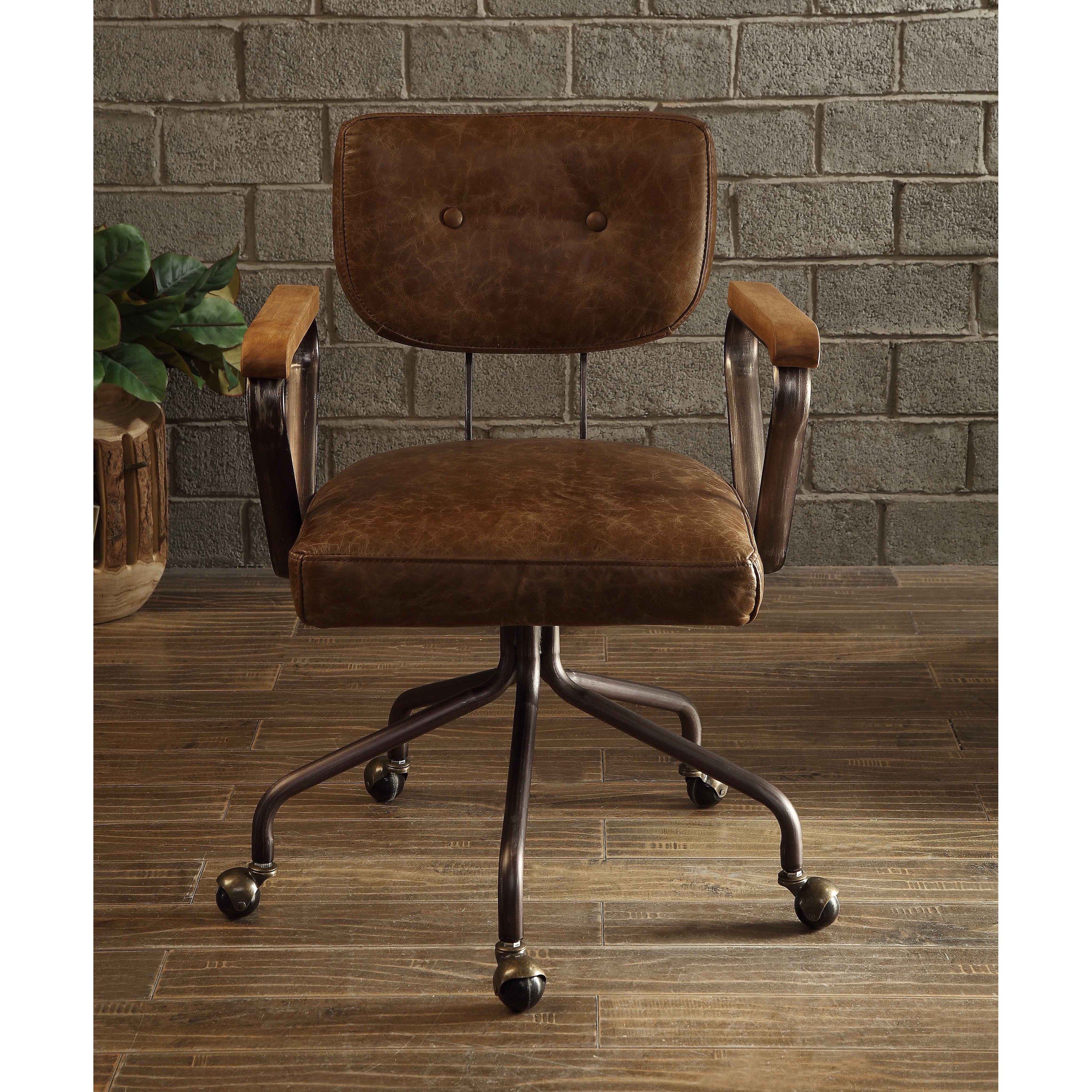 Top Grain Leather Office Chair