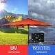 preview thumbnail 18 of 19, Costway 10FT Patio Solar Umbrella LED Patio Market Steel Tilt W/Crank