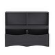 preview thumbnail 21 of 26, Stylish Kid's Toy Storage Organizer with Bookcase, Multi-Functional Nursery Storage Cubby Cabinet for Playroom and Bedroom