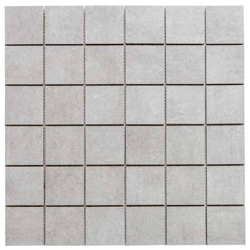 The Tile Life Quell 2x2 Porcelain Floor, Wall & Backsplash Tile - Grey - 4 x 4 Sample